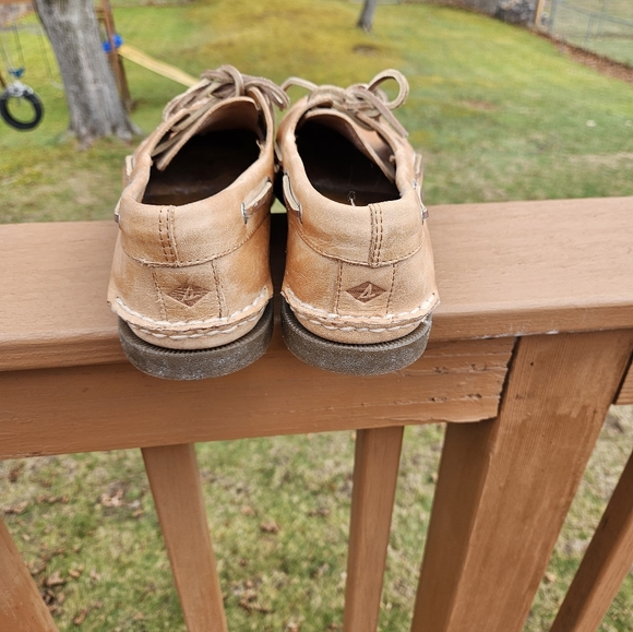 Sperry Men's Brown Leather Loafers Size 12 - Picture 4 of 8